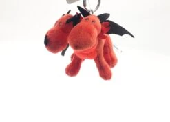 Nici 89937 Schlüsselanhänger Doppelkopfdrache Rot Ca 10cm Plüsch Taiwan Limited -Nici 20220414 095646 scaled