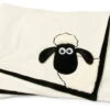 Nici 34166 Plüschdecke Shaun Das Schaf 175x140cm Kuscheldecke