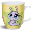 Nici 36475 Tasse Lila Schnecke Sweet Hearts Porzellan Kaffeetasse Teetasse