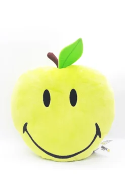Nici 39314 Kissen Grüner Apfel Figürlich Ca 30x30cm Plüsch Smiley World