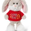 Nici 40184 Hase Mit T-Shirt "Love You" 20cm Plüsch Kuscheltier Schlenker Love