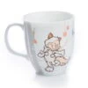 Nici 40947 Porzellan-Tasse Schneekatze Mädchen Kaffeetasse Teetasse