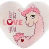 Nici 42706 Kissen La-La-Lama-Love Herzförmig Ca 25x22cm Plüsch