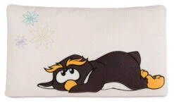 Nici 44126 Kissen FelsenPinguin Frizzy Plüsch Rechteckig 43x25cm Winter
