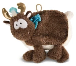 Nici 44128 Wärmflasche Rentier Reny Heart Figürlich Plüsch 500ml Winter