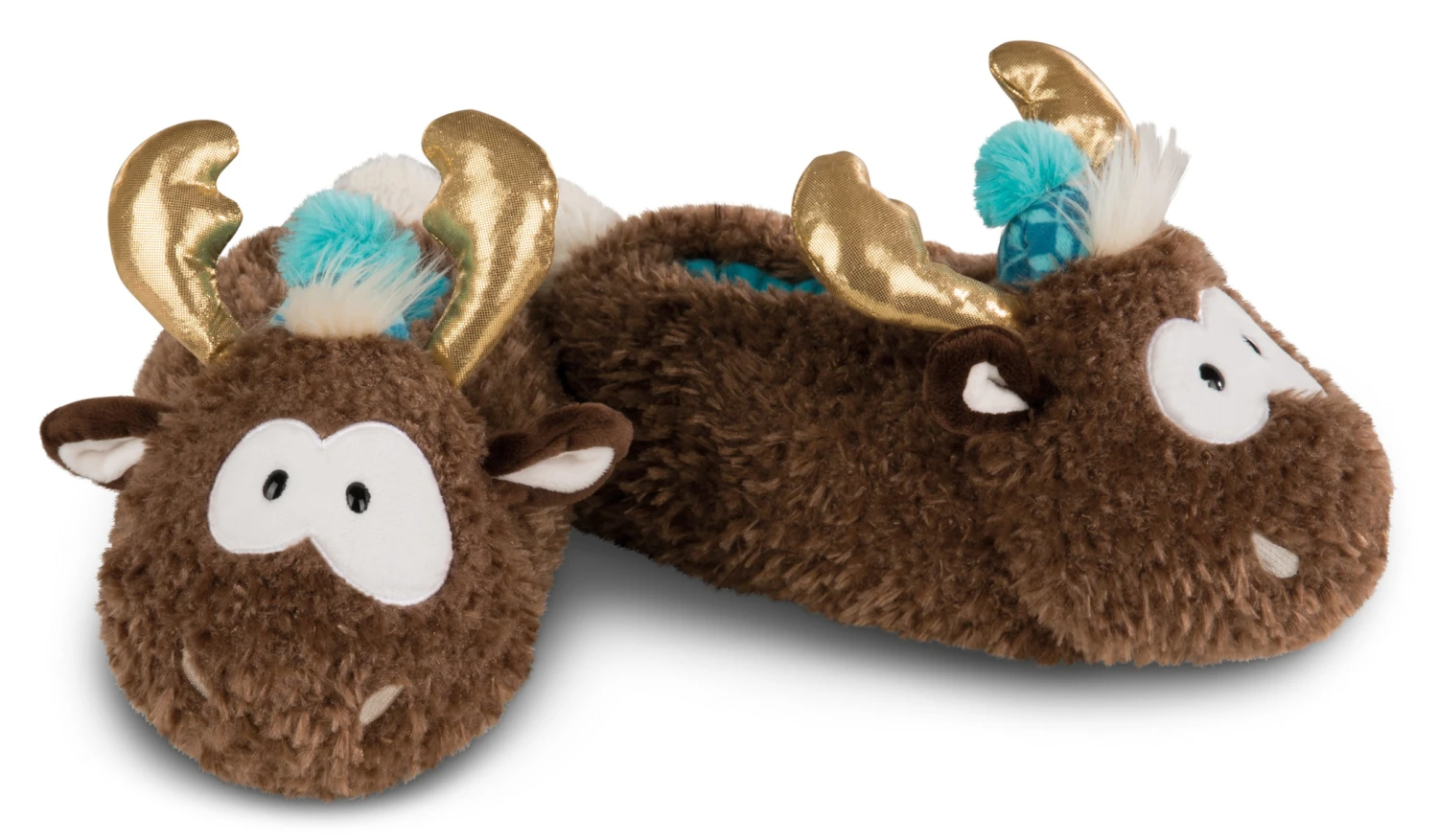 Nici 44130 Hausschuhe Rentier Reny Heart firgürlich Plüsch Gr 34-37 (M) Nici 44130 Hausschuhe Rentier Reny Heart Firgürlich Plüsch Gr 34-37 (M) -Nici