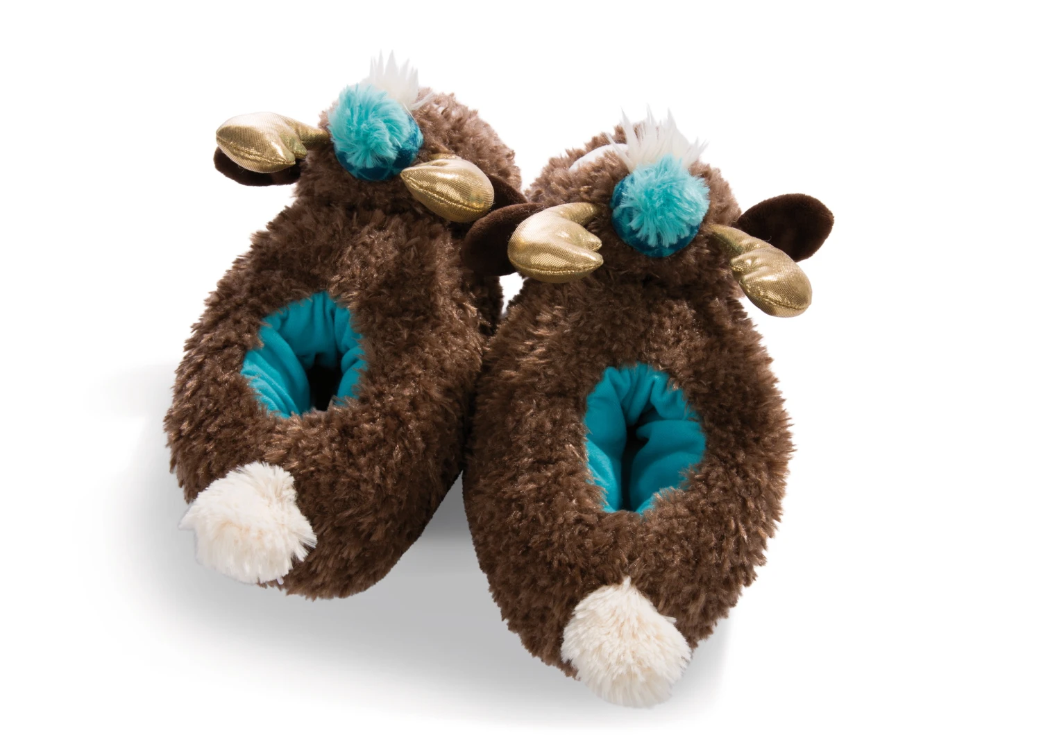 Nici 44130 Hausschuhe Rentier Reny Heart firgürlich Plüsch Gr 34-37 (M) Nici 44130 Hausschuhe Rentier Reny Heart Firgürlich Plüsch Gr 34-37 (M) -Nici