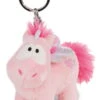 Nici 44360 Schlüsselanhänger Rosa Einhorn Pink Harmony In Love Plüsch Ca 10cm
