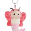 Nici 44931 Schlüsselanhänger Schmetterling Ca 10cm Plüsch Hello Spring - Pink