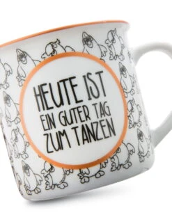 Nici 45011 Porzellantasse Metallic "Heute Ist Ein Guter Tag Zu Tanzen" Bronze -Nici 45011 04 ZA 1638x2048