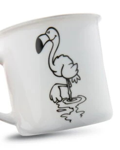 Nici 45033 Porzellantasse Metallic "Beine Hoch Und Schluss Für Heute" Flamingo -Nici 45033 03 ZA 1638x2048