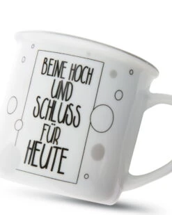 Nici 45033 Porzellantasse Metallic "Beine Hoch Und Schluss Für Heute" Flamingo -Nici 45033 04 ZA 1638x2048