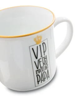 Nici 45035 Porzellantasse Metallic " VIP Very Important Papa " Lama Lorenzo -Nici 45035 04 ZA 1638x2048