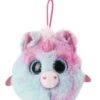 Nici 46881 Nicidoos BallBies Anhänger Mit Loop 9cm - Einhorn Hellblau