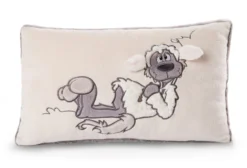 Nici 48400 Kissen Wolf Ulvy (im Schafspelz) 43x35cm Mit Applikation Plüsch