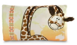 Nici 47243 GREEN Kissen Giraffe Gina Rechteckig 43x25cm Plüsch Wild Friends