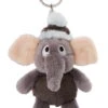 Nici 47269 Schlüsselanhänger Elefant Amadou 10cm Plüsch Winter Discovery