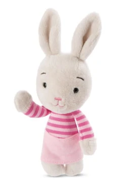Nici 47512 Happy Bunnies Bunny Hase Hellgrau Rosa Shirt 15cm Plüsch Kuscheltier -Nici 47512 04 ZA Frei 1399x2048