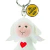 Nici 47520 Schlüsselanhänger Engel Mit Herz Plüsch 7cm Ich Beschütze Dich