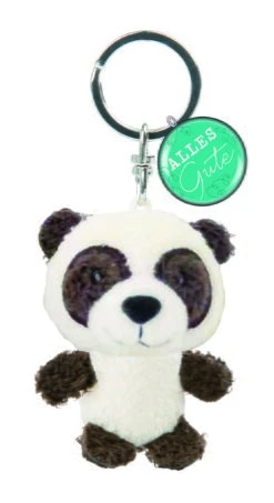 Nici 47536 Schlüsselanhänger Panda Bär Plüsch 7cm Alles Gute