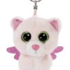 Nici 47833 Schlüsselanhänger Glubschis Guardian Angel Katze Glowy Malli 9cm