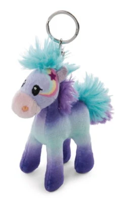 Nici 47841 Schlüsselanhänger Pony Stars Pferd Starjumper 10cm Plüsch GREEN
