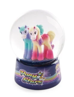 Nici 47855 Schüttelkugel Pony Stars Pferde Starjumper & Candydust 8cm Groß