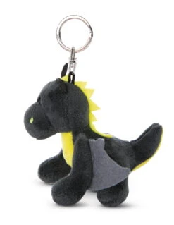Nici 47992 Schlüsselanhänger Drache Dragor Schwarz-gelb 9cm Stehend Dragonia -Nici 47992 03 ZA Frei 1588x2048