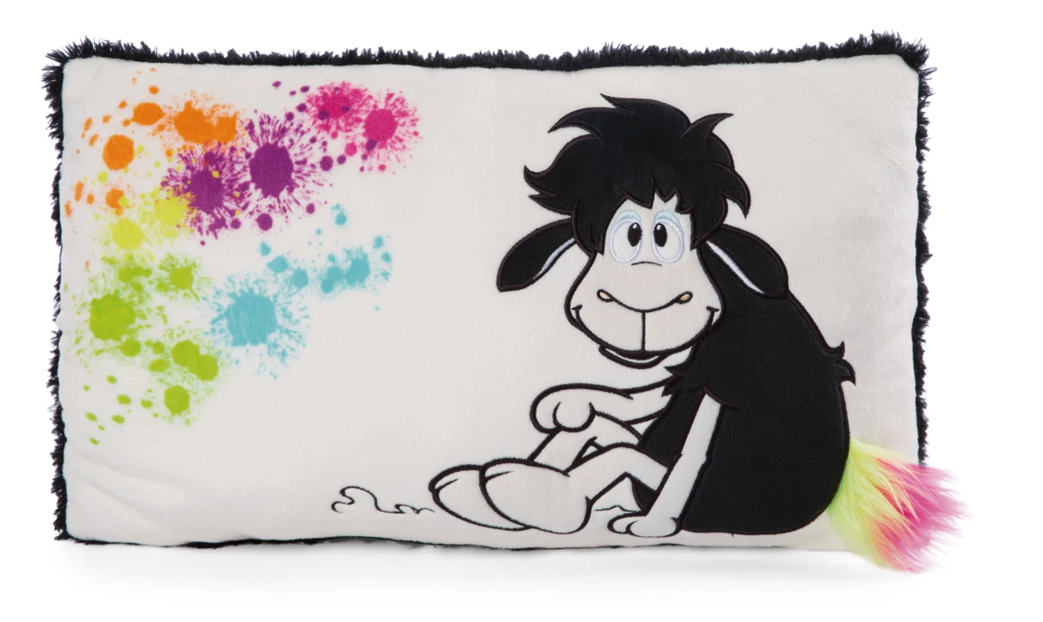 Nici 48254 Kissen schwarzes Schaf Jerome ca 43x25cm Comic Wolf Ulvy & Friends Nici 48254 Kissen Schwarzes Schaf Jerome Ca 43x25cm Comic Wolf Ulvy & Friends -Nici