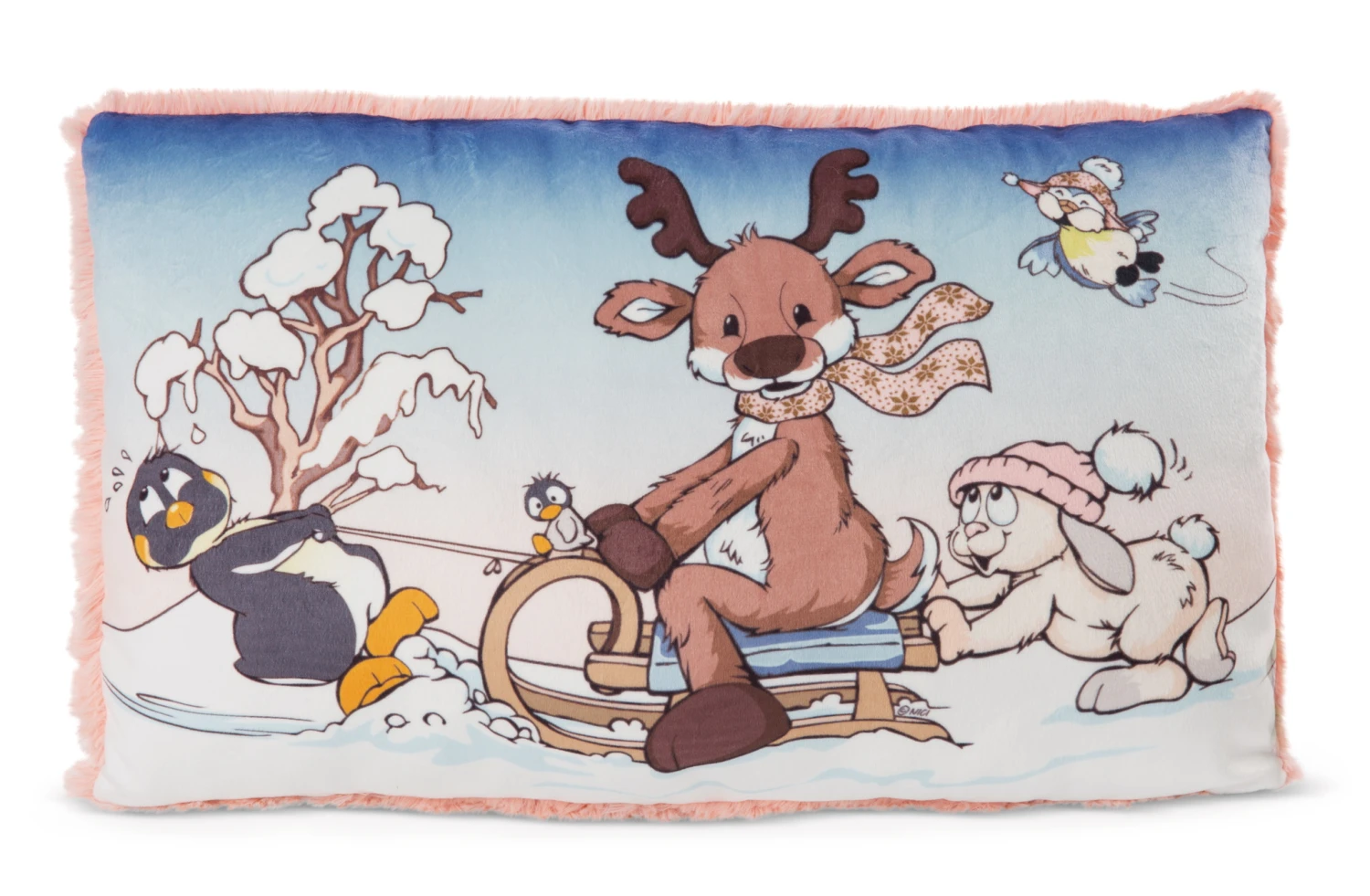 Nici 48333 Kissen Rentier Hase Meise Pingu 43x25cm Plüsch Winter Friends GREEN Nici 48333 Kissen Rentier Hase Meise Pingu 43x25cm Plüsch Winter Friends GREEN -Nici