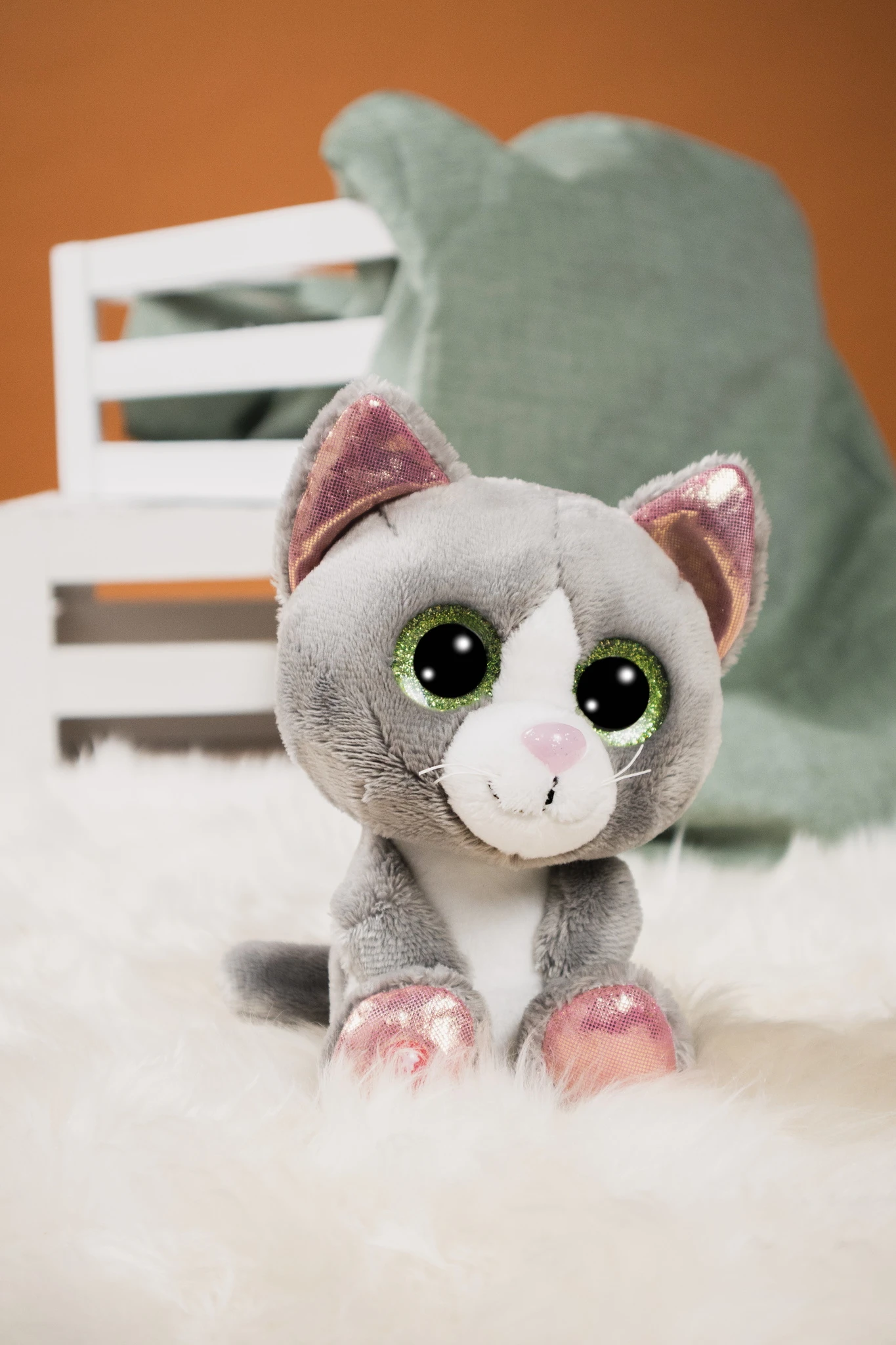 Nici 48697 GLUBSCHIS Katze grau Felinja ca 15cm Pet Edition GREEN Haustier Nici 48697 GLUBSCHIS Katze Grau Felinja Ca 15cm Pet Edition GREEN Haustier -Nici