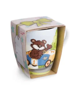 Nici 48791 Tasse Bär Malo Porzellan 310ml Mit Banderole 10x8cm Classic Bear
