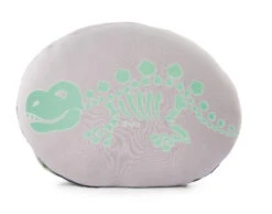 Nici 48820 Kissen Dinosaurier Fossily Wendeplüsch Glow In The Dark 32x26cm GREEN -Nici 48820 04 ZA Frei 2048x1611