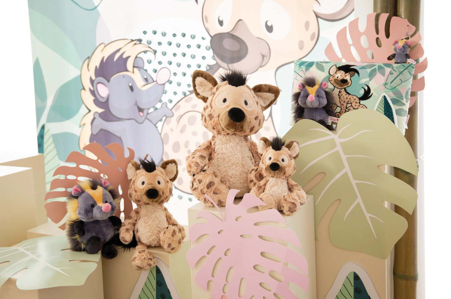 Nici 48862 MagNICI Hyäne Helgi 10cm Plüsch GREEN Wild Friends Magnetfigur Nici 48862 MagNICI Hyäne Helgi 10cm Plüsch GREEN Wild Friends Magnetfigur -Nici