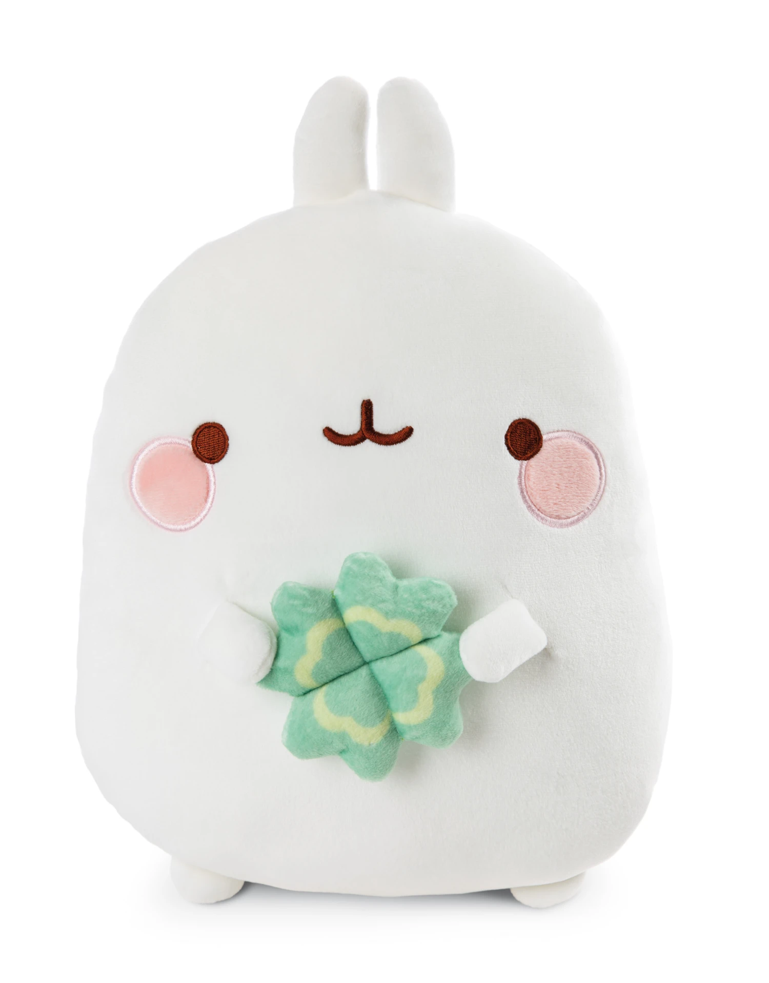 Nici 48879 Kissen MOLANG Hase figürlich mit Kleeblatt ca 30x23cm Plüsch Kawaii Nici 48879 Kissen MOLANG Hase Figürlich Mit Kleeblatt Ca 30x23cm Plüsch Kawaii -Nici 48879 01 HA Frei