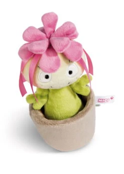 Nici 48942 Sedum Pflanze Amalia 18cm Plüschfigur Kuscheltier GREEN Funny Flowers -Nici 48942 05 ZA weiss 1461x2048