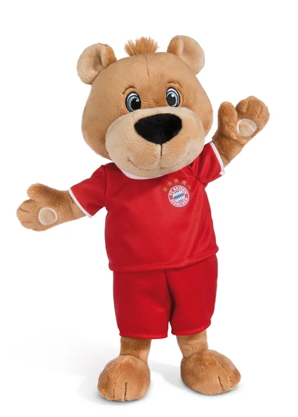 Nici 49074 FC BAYERN MÜNCHEN Bär Berni 35cm mit Trikot Plüsch Schlenker FCB Nici 49074 FC BAYERN MÜNCHEN Bär Berni 35cm Mit Trikot Plüsch Schlenker FCB -Nici