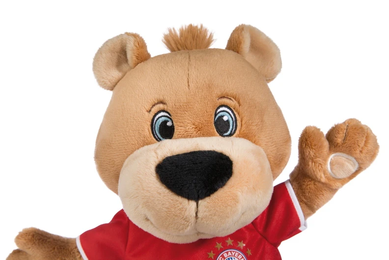Nici 49074 FC BAYERN MÜNCHEN Bär Berni 35cm mit Trikot Plüsch Schlenker FCB Nici 49074 FC BAYERN MÜNCHEN Bär Berni 35cm Mit Trikot Plüsch Schlenker FCB -Nici