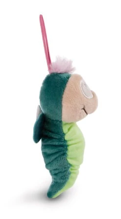 Nici 49105 Glühwürmchen Glim Jim 13cm Mit Loop Plüsch Theodor Midnight Floral -Nici 49105 03 ZA weiss 1129x2048