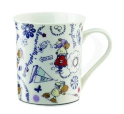 Nici 30252 Tasse Jolly Mäh Schaf Jolly Liselle Allover Porzellan Kaffeetasse